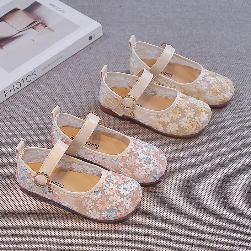 Kids'Casual Shoes Solid Color PU Leather Flowers Summer Shoes For Girls Anti-slip Breathable Pink White Shoes Size 25-35
Kids'Casual Shoes Solid Color PU Leather Flowers Summer Shoes For Girls Anti-slip Breathable Pink White Shoes Size 25-35
