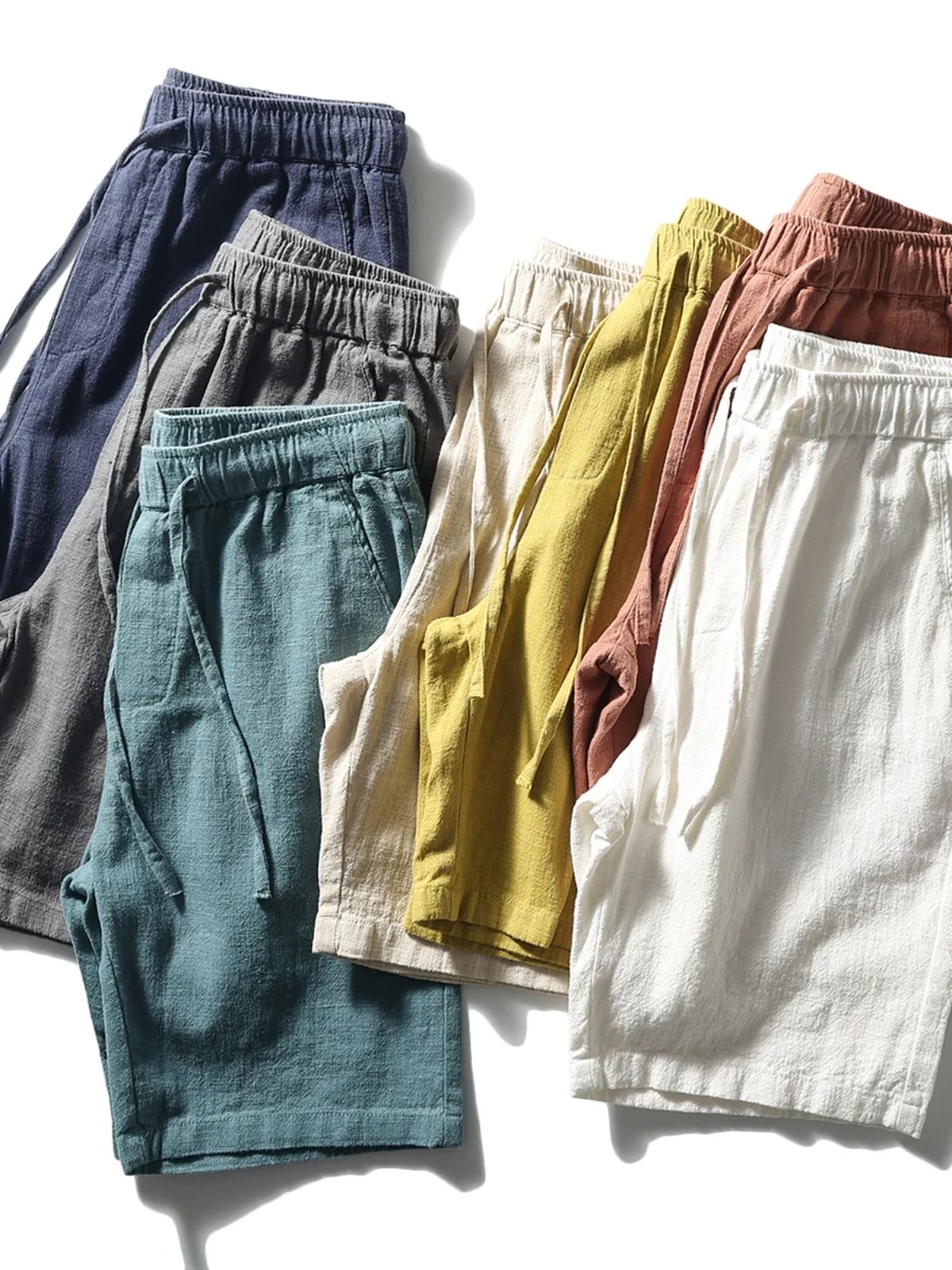 Модные мужские брюки из хлопка и льна прямого кроя, длиной до колена, дышащие, влагоотводящие, летняя новинка
Модные мужские брюки из хлопка и льна прямого кроя, длиной до колена, дышащие, влагоотводящие, летняя новинка