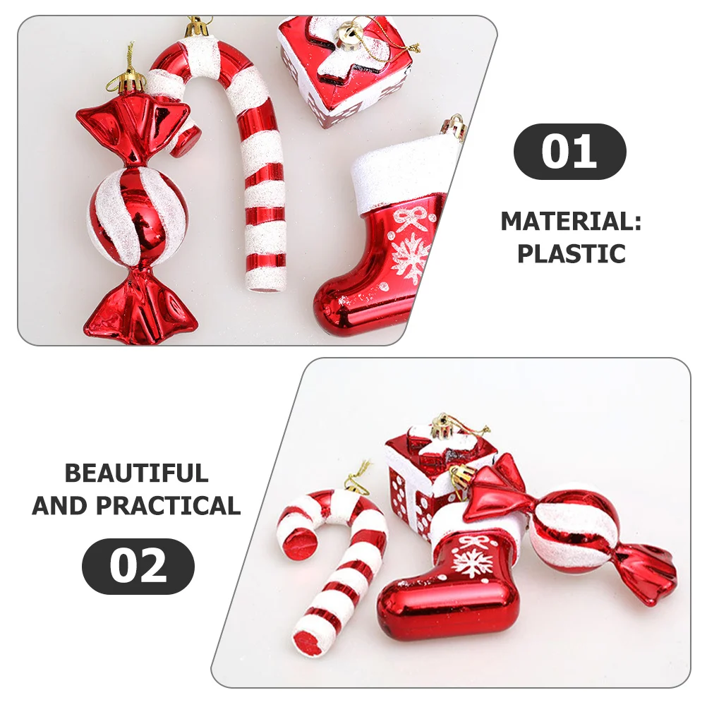 4Pcs Christmas Candy Cane Hanging Ornament Xmas Tree Decoration Holiday Party Hanging Decor Christmas Ornament
4Pcs Christmas Candy Cane Hanging Ornament Xmas Tree Decoration Holiday Party Hanging Decor Christmas Ornament