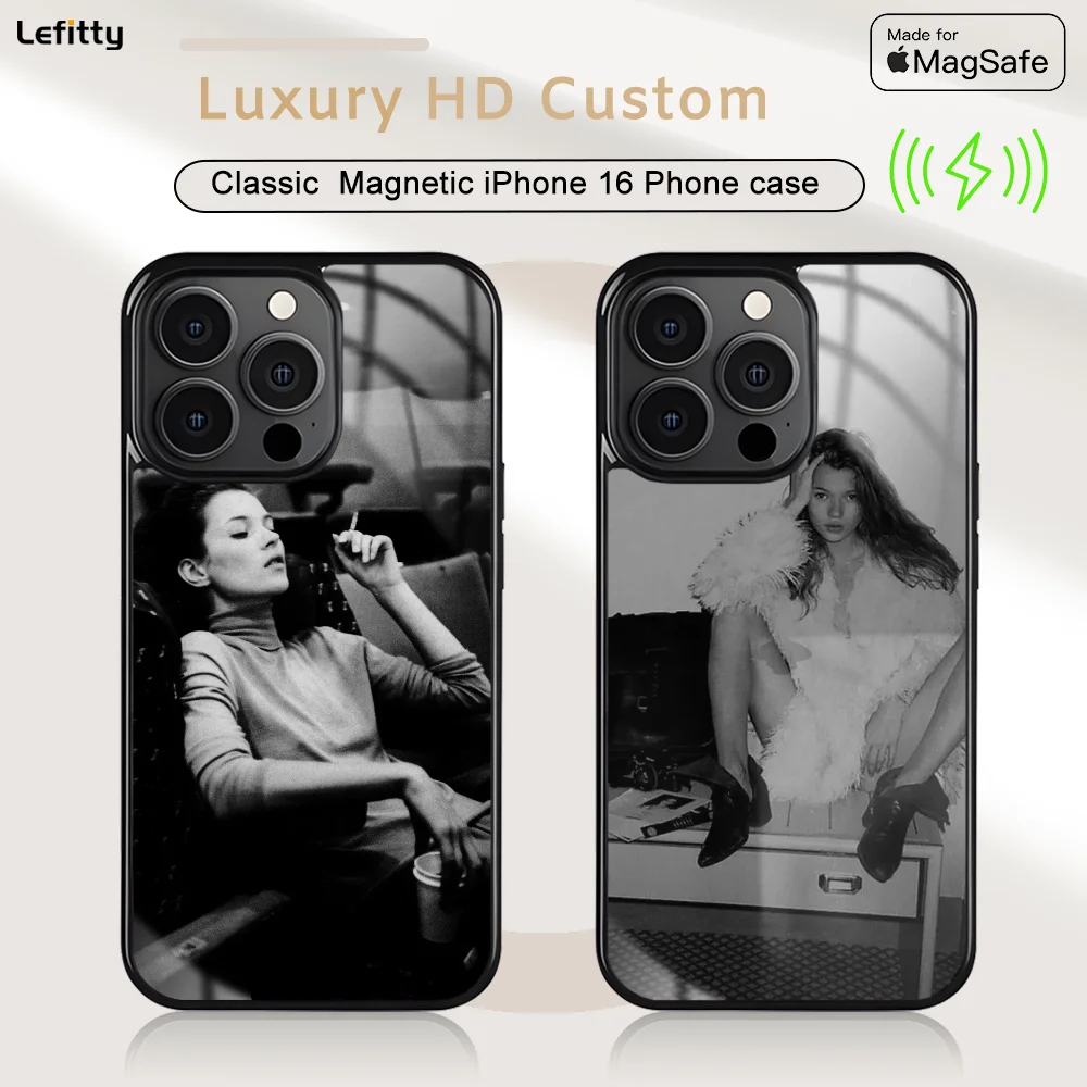 Model K-Kate Moss Phone Case For iPhone 16 15 14 13 12 11 Pro Max Plus Mini Magnetic Magsafe Wireless Charging Cover
Model K-Kate Moss Phone Case For iPhone 16 15 14 13 12 11 Pro Max Plus Mini Magnetic Magsafe Wireless Charging Cover