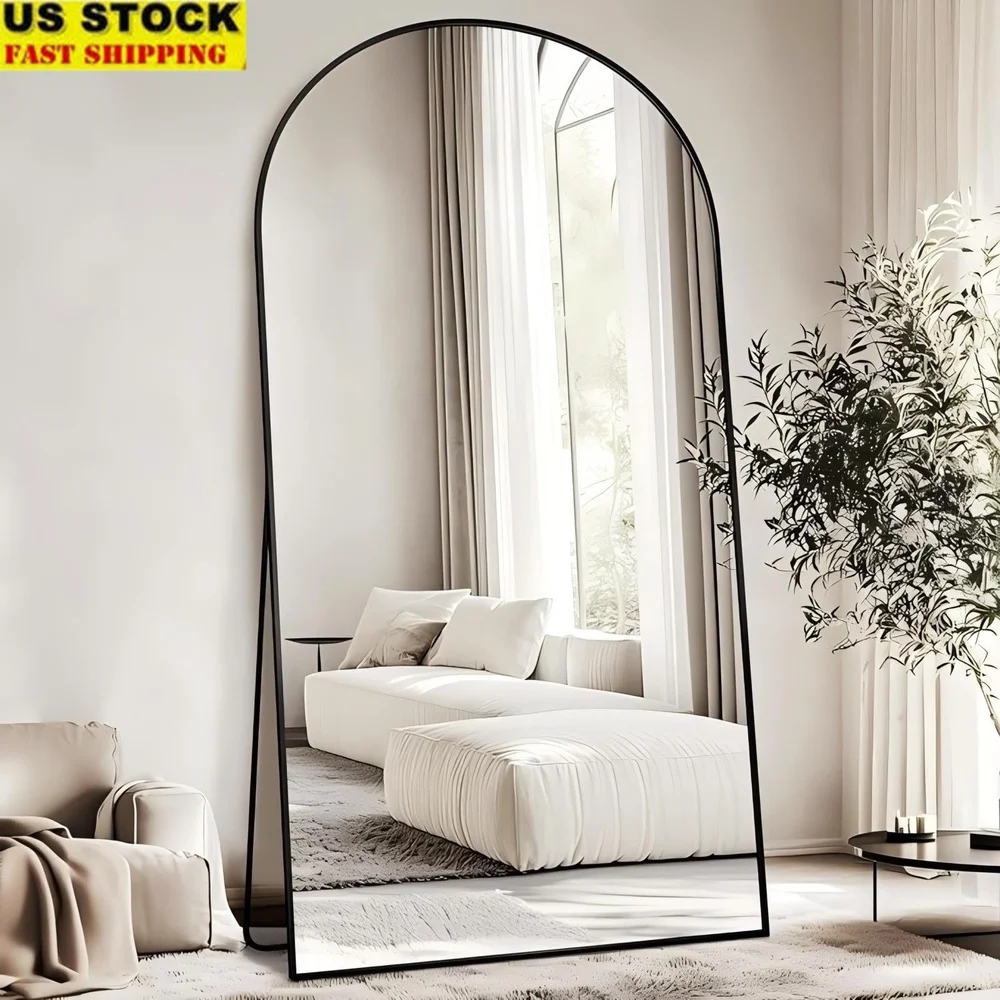 Arched Full Length Mirror Free-Standing Wall Mounted Elegant Design Durable Shatter Resistant Multi-Purpose Home Decor 78x35
Arched Full Length Mirror Free-Standing Wall Mounted Elegant Design Durable Shatter Resistant Multi-Purpose Home Decor 78x35