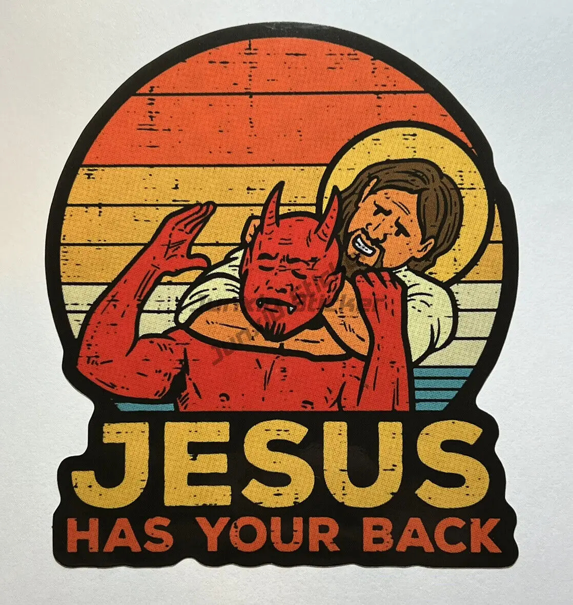 Jesus Has Your Back Jiujitsu Martial Arts Christian Vinyl Sticker Car and Accessories Ornaments Jdm Decor Robot Gadgets
Jesus Has Your Back Jiujitsu Martial Arts Christian Vinyl Sticker Car and Accessories Ornaments Jdm Decor Robot Gadgets
