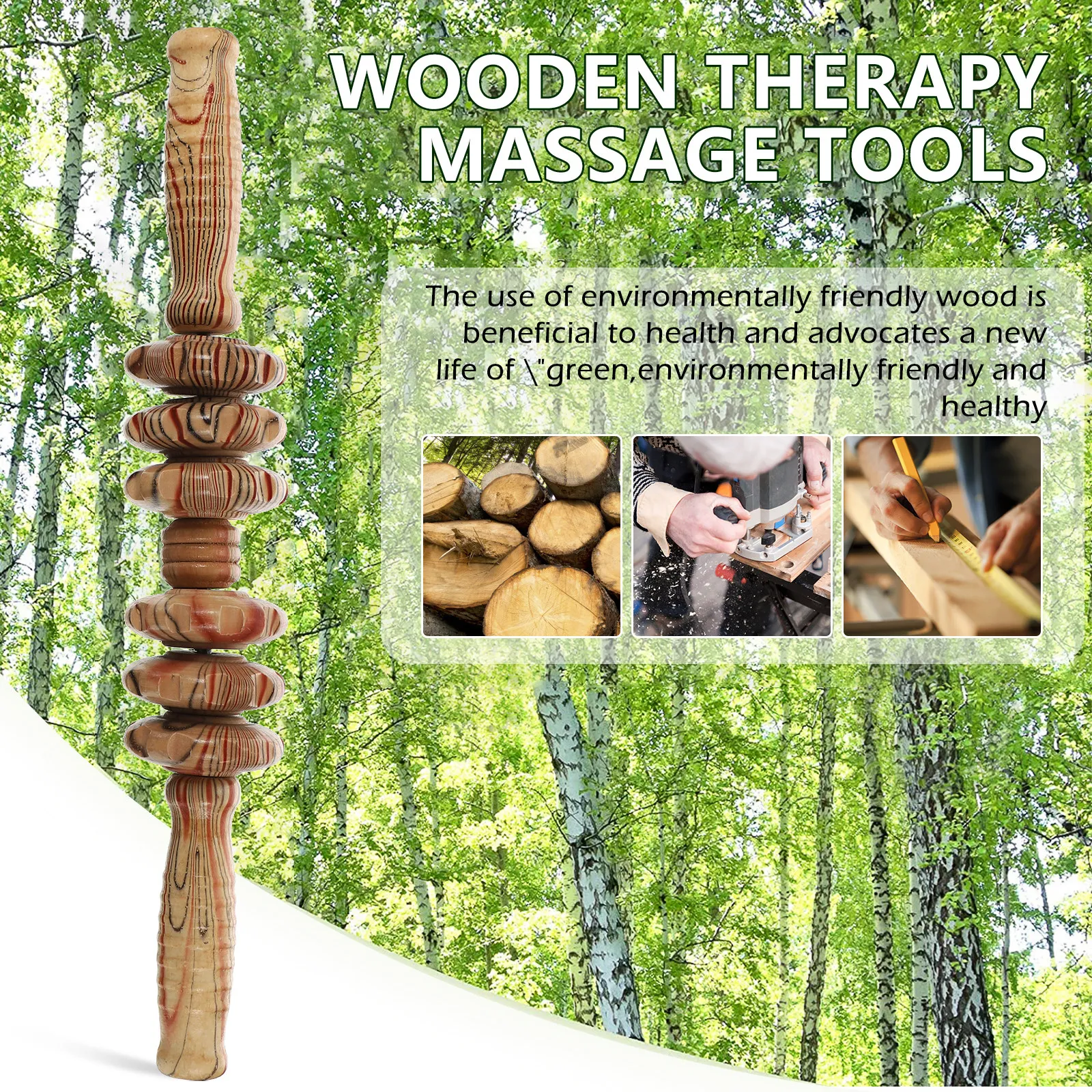 1Pcs Six-Wheel Massage Roller Wooden Body Massager for Back Belly Abdominal Relief Fatigue Muscle Relaxation Roller Tool
1Pcs Six-Wheel Massage Roller Wooden Body Massager for Back Belly Abdominal Relief Fatigue Muscle Relaxation Roller Tool