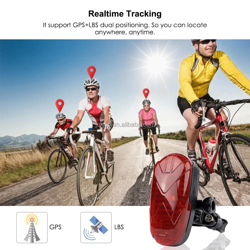 Winnes Real-Time Bike GPS Tracker 2G/4G TK906 Waterproof Tail Light LTE/GSM 2G Compatible Bicycle Locator PC/LBS IOS App GPRS
Winnes Real-Time Bike GPS Tracker 2G/4G TK906 Waterproof Tail Light LTE/GSM 2G Compatible Bicycle Locator PC/LBS IOS App GPRS