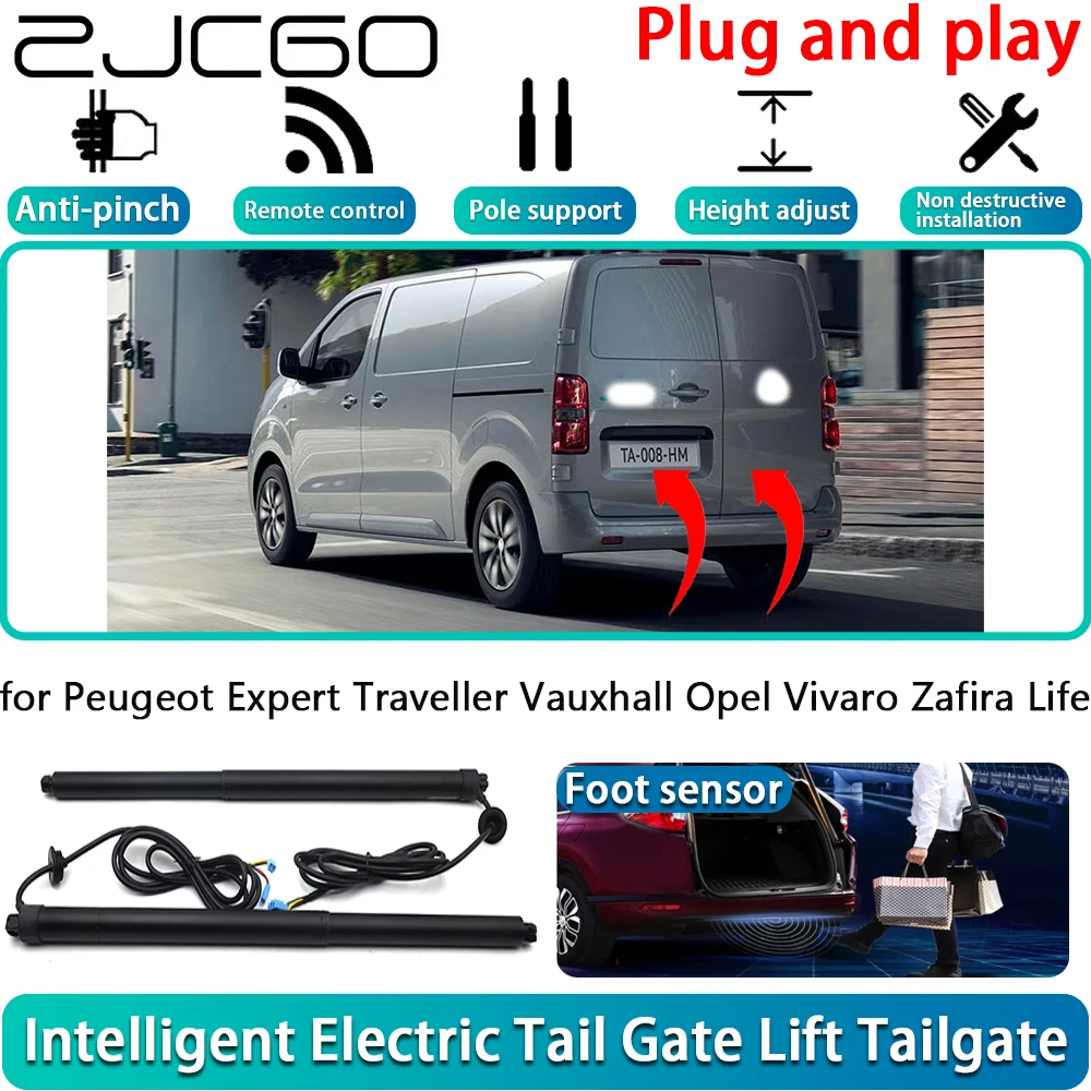 for Peugeot Expert Traveller Vauxhall Opel Vivaro Zafira Life Electric Powered Tailgate Power Liftgate Automatic Tailgate System
for Peugeot Expert Traveller Vauxhall Opel Vivaro Zafira Life Electric Powered Tailgate Power Liftgate Automatic Tailgate System