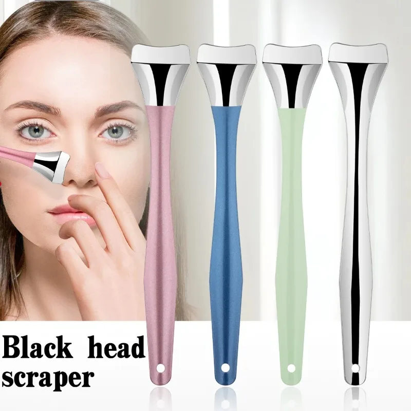 Stainless steel blackhead removal tool - No electricity, no fragrance. Facial cleaning tool - For deep pore cleansing. 
Stainless steel blackhead removal tool - No electricity, no fragrance. Facial cleaning tool - For deep pore cleansing.