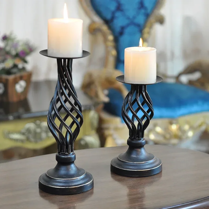 SAT2 49 Candlestick ornaments, European American style country cut-out candle holders, wedding candlelight dinner
SAT2 49 Candlestick ornaments, European American style country cut-out candle holders, wedding candlelight dinner