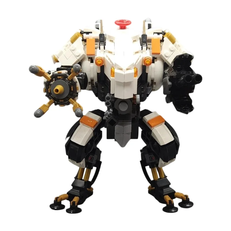 Fortress Defender Mech MOC Building Blocks Heavy Armor Robot Model DIY Assemble Combat Mecha Desktop Display
Fortress Defender Mech MOC Building Blocks Heavy Armor Robot Model DIY Assemble Combat Mecha Desktop Display