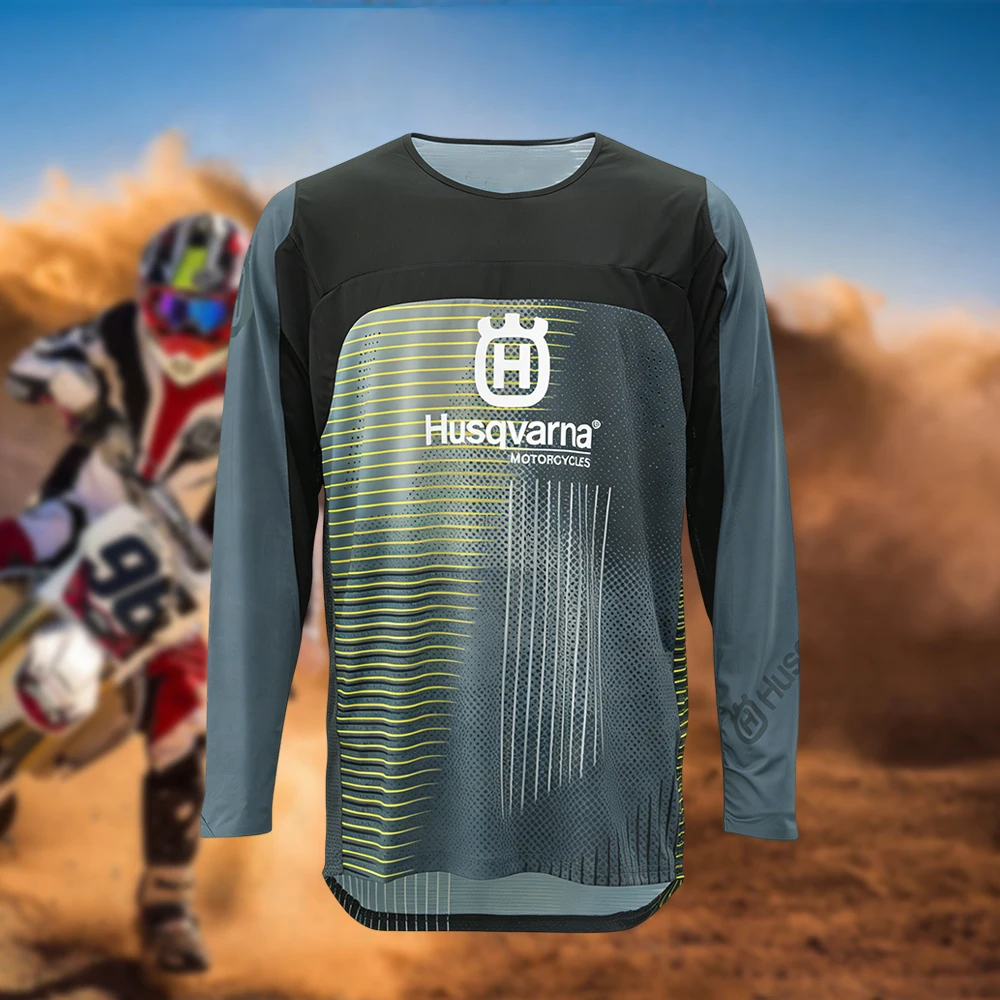 Husqvarna Riding Long Sleeve Shirt for Motorcycle Enthusiasts, Breathable Quick-Dry Fabric for Off-Road and Rally Events
Husqvarna Riding Long Sleeve Shirt for Motorcycle Enthusiasts, Breathable Quick-Dry Fabric for Off-Road and Rally Events