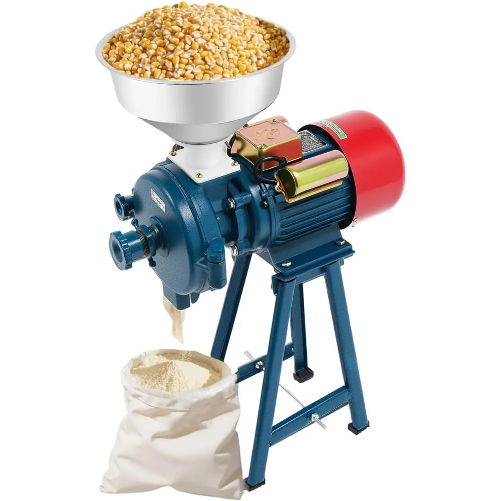 2200W 220V Electric Grain Grinder for Dry & Wet Cereals - Blue and Red
2200W 220V Electric Grain Grinder for Dry & Wet Cereals - Blue and Red