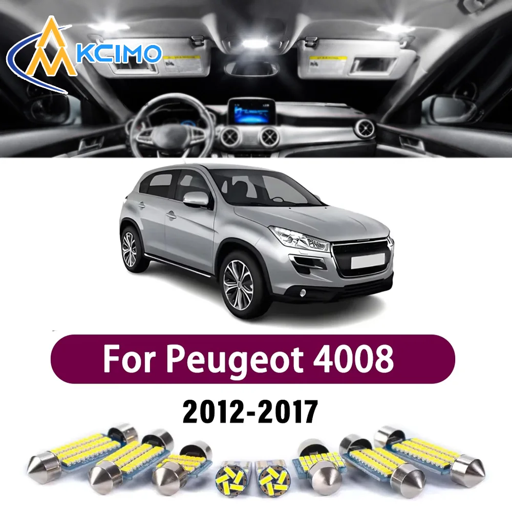 High-Quality Light Bulb For Peugeot 4008 2012-2017 Premium Interior Mirror Trunk Bright Error-Free LED Safer Bright Lights
High-Quality Light Bulb For Peugeot 4008 2012-2017 Premium Interior Mirror Trunk Bright Error-Free LED Safer Bright Lights