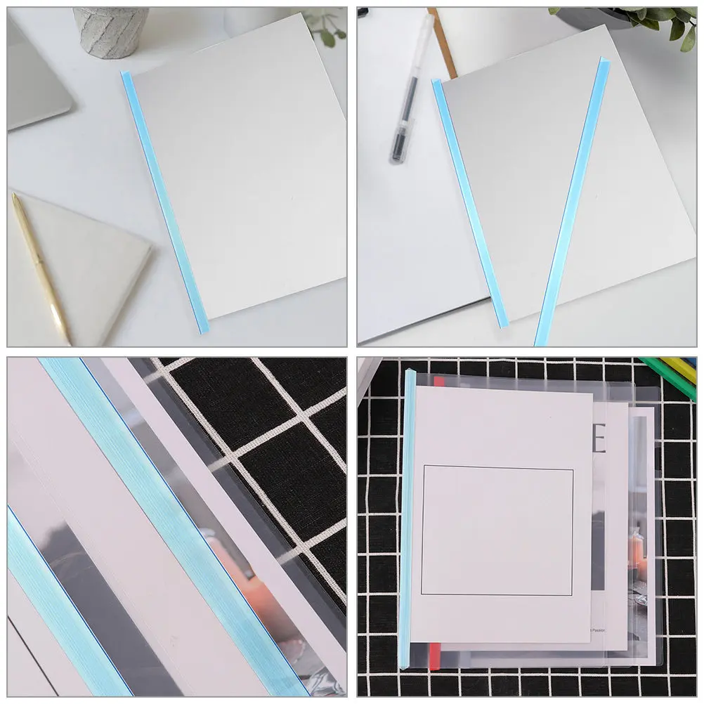30Pcs Transparent Pull Rod Clips Slide Binders for Books Reports Documents Plastic Binding Bars Sturdy Secure Locking
30Pcs Transparent Pull Rod Clips Slide Binders for Books Reports Documents Plastic Binding Bars Sturdy Secure Locking