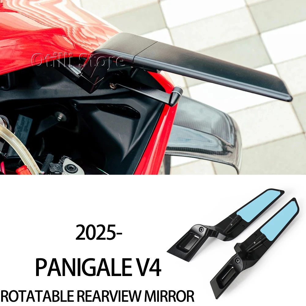 For Ducati Panigale V4 PANIGALE V4S 2025 2026 Motorcycle Accessories Side View Mirror Rearview Mirrors Kits Rotate Adjustable
For Ducati Panigale V4 PANIGALE V4S 2025 2026 Motorcycle Accessories Side View Mirror Rearview Mirrors Kits Rotate Adjustable