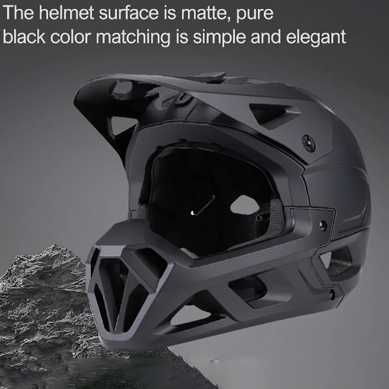 Horntour Adult Full Face Bike Helmets for MTB Mountain Bike Helmet Chin Guard Breathable Safety Bicycle Helmet Riding Equipments
Horntour Adult Full Face Bike Helmets for MTB Mountain Bike Helmet Chin Guard Breathable Safety Bicycle Helmet Riding Equipments