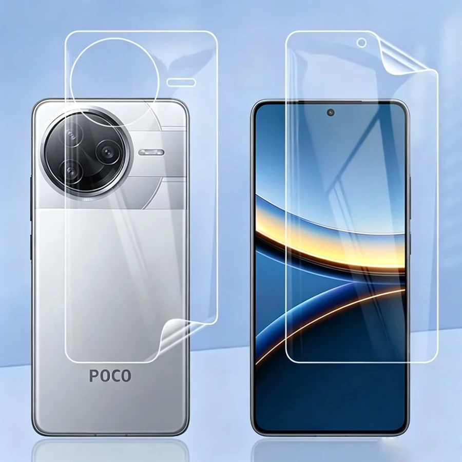 2PCS Matte Hydrogel Film for POCO F8 F7 Pro Ultra Screen Protector for POCO F6 F5 Pro Soft Protective Film
2PCS Matte Hydrogel Film for POCO F8 F7 Pro Ultra Screen Protector for POCO F6 F5 Pro Soft Protective Film
