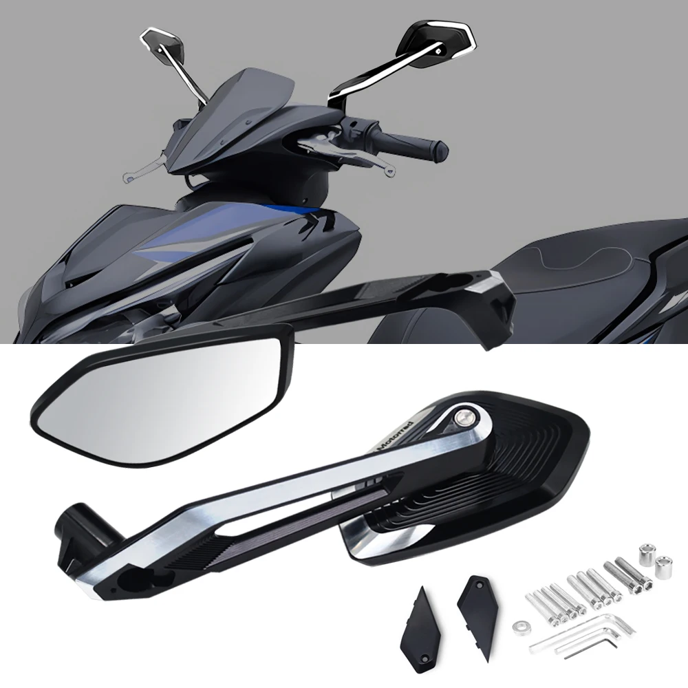 For NVX 155 AEROX 155 AEROSPORTS X 2017-2023 2024 Adventure Motorcycle Accessories Side Rear View Mirror
For NVX 155 AEROX 155 AEROSPORTS X 2017-2023 2024 Adventure Motorcycle Accessories Side Rear View Mirror