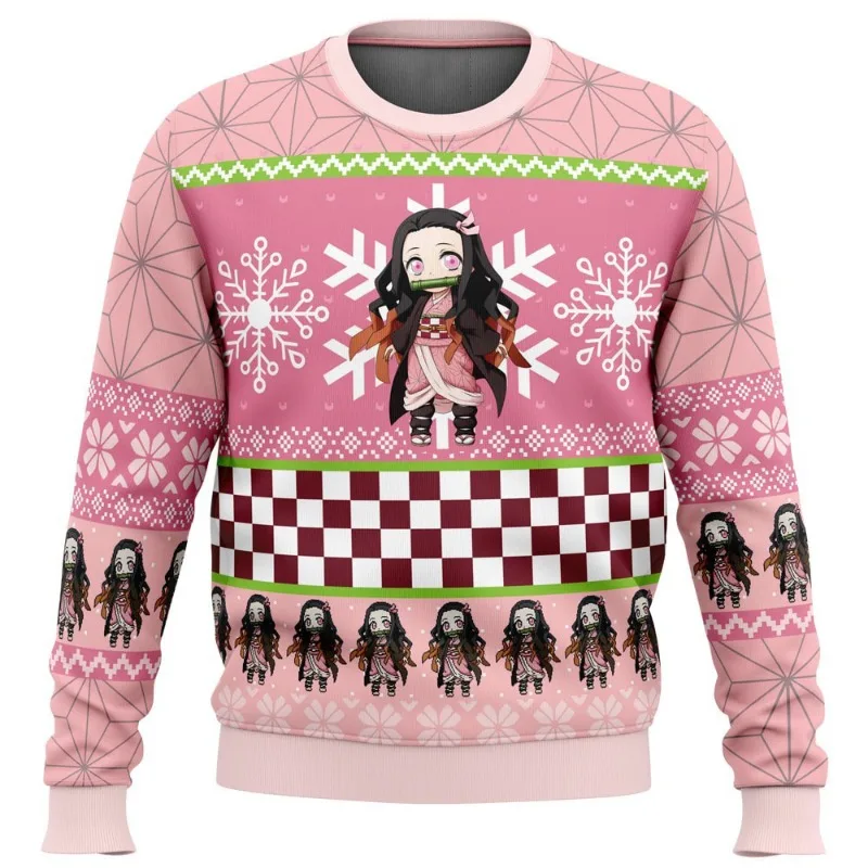 Anime Demons Slayers Nezuko KamadoChristmas Sweater Carnival Neutral Sweater 3D Printing Hoodie Pullover Men Women Sweatshirts
Anime Demons Slayers Nezuko KamadoChristmas Sweater Carnival Neutral Sweater 3D Printing Hoodie Pullover Men Women Sweatshirts
