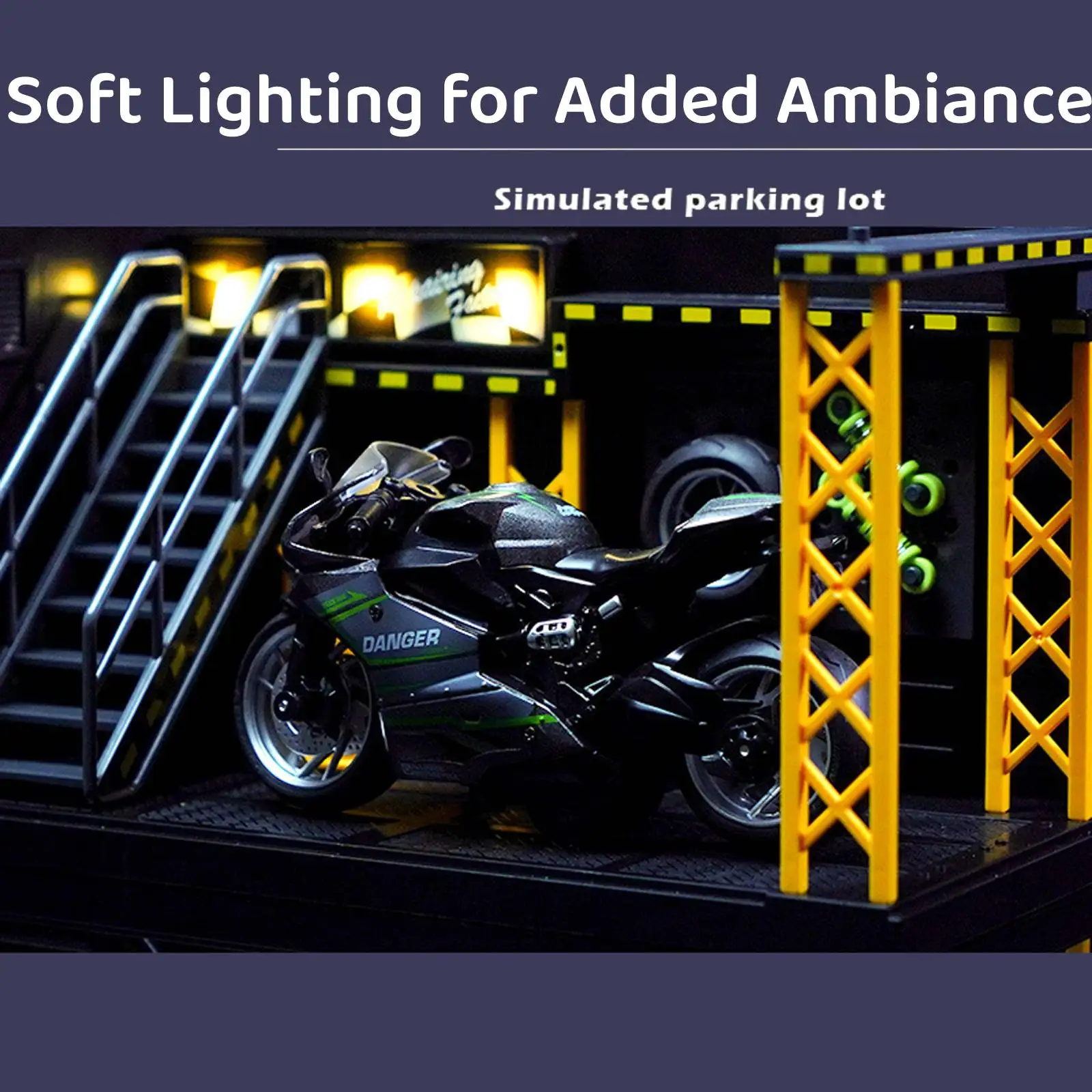 1:12 Simulation Parking Lot Toy DIY Parking Set with Led Light Model Car Parking Lot DIY Scene Layout for Children Birthday Gift
1:12 Simulation Parking Lot Toy DIY Parking Set with Led Light Model Car Parking Lot DIY Scene Layout for Children Birthday Gift