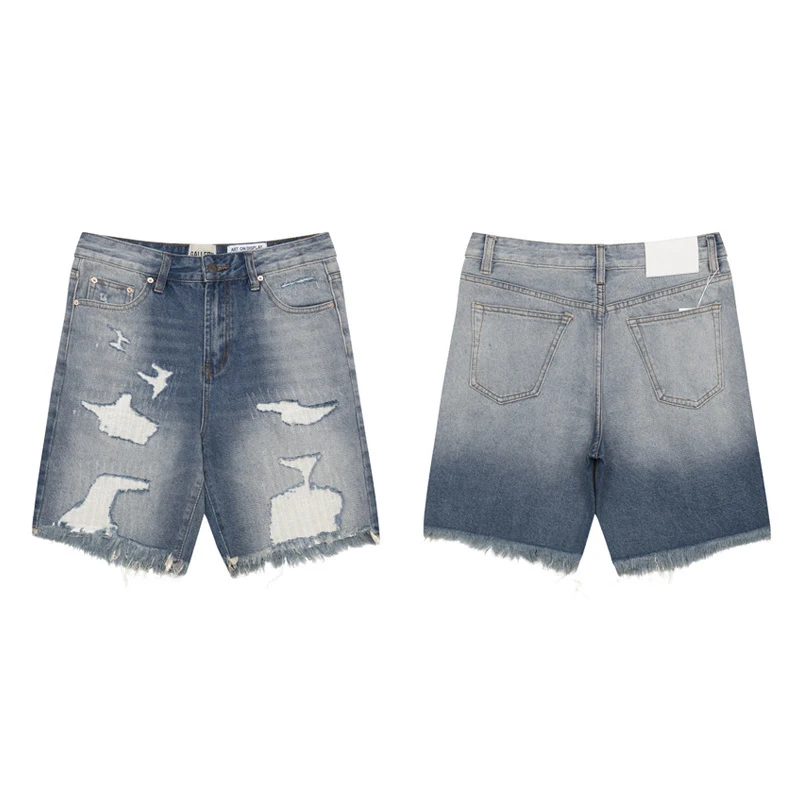 Casual High Street Torn Lace Trim Denim Shorts Patchwork Distressed Jeans Cotton 100% Youth Fashion Summer Shorts
Casual High Street Torn Lace Trim Denim Shorts Patchwork Distressed Jeans Cotton 100% Youth Fashion Summer Shorts