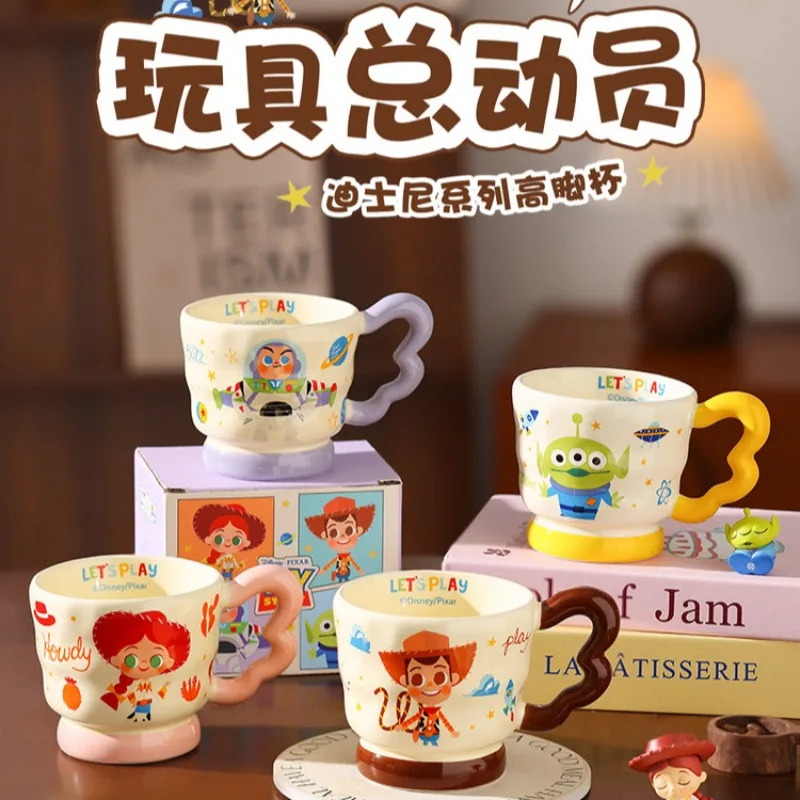 Toy Story Woody Ceramic Mug Cartoon Jessie Mugs Buzz High-quality Household Breakfast Cup Alien Milk Coffee Cups Drinkware Gift
Toy Story Woody Ceramic Mug Cartoon Jessie Mugs Buzz High-quality Household Breakfast Cup Alien Milk Coffee Cups Drinkware Gift