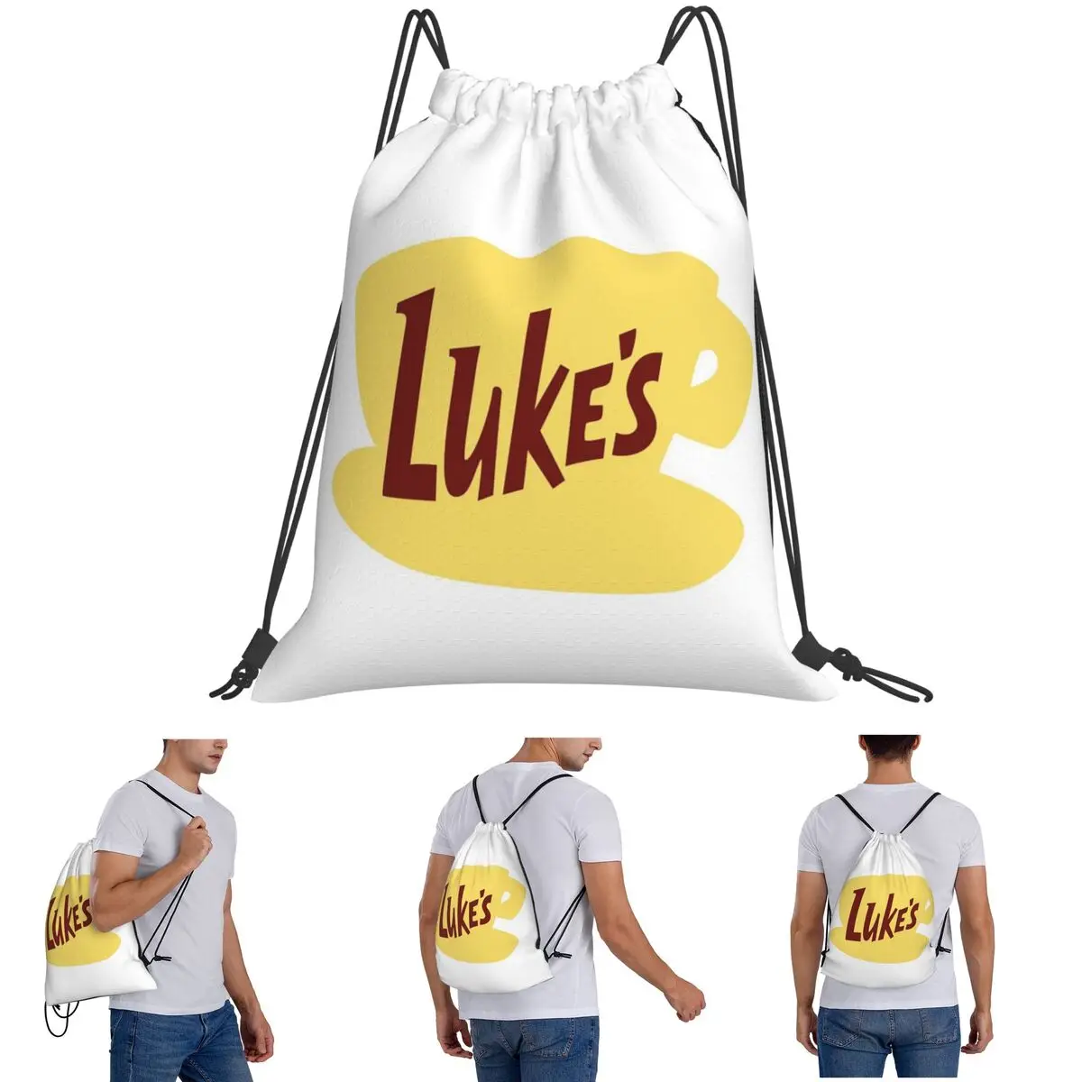 Luke's Diner Gilmore Girl Birthday Gift Backpacks Casual Drawstring Bags Sports Bag Book Bags for Man Woman School
Luke's Diner Gilmore Girl Birthday Gift Backpacks Casual Drawstring Bags Sports Bag Book Bags for Man Woman School