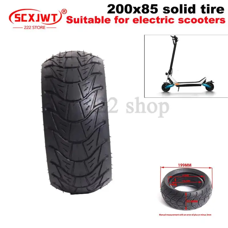 200x85 solid tire 8-inch electric scooter vacuum tire balance car no inflation tire
200x85 solid tire 8-inch electric scooter vacuum tire balance car no inflation tire