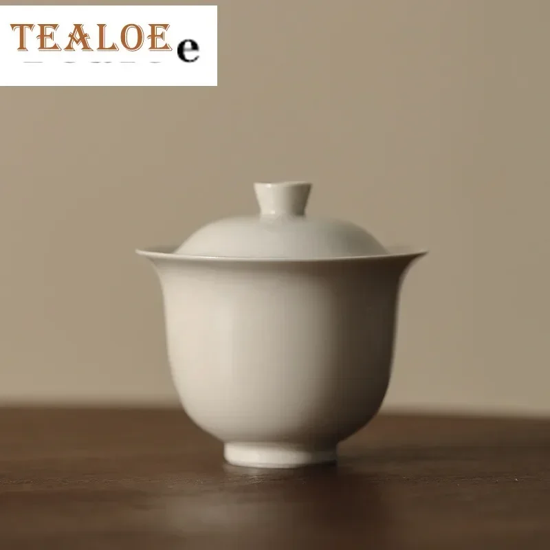 Retro Grass Wood Ash Gaiwan Handmade Non Hot Hands Tea Tureen Household Tea Maker Cover Bowl Chinese Kung Fu Tea Tableware Craft
Retro Grass Wood Ash Gaiwan Handmade Non Hot Hands Tea Tureen Household Tea Maker Cover Bowl Chinese Kung Fu Tea Tableware Craft