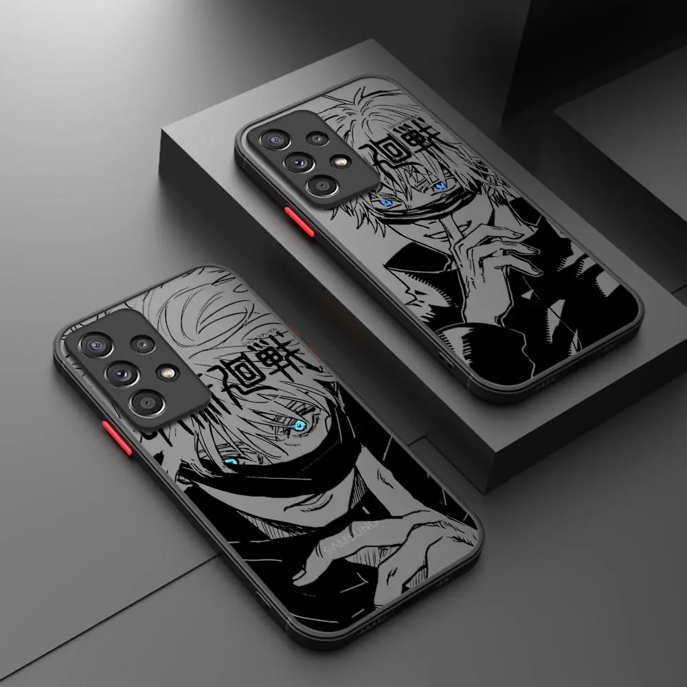 Jujutsu Kaisen Anime Case For Samsung Galaxy A56 5G A55 A54 A36 A26 A53 A52 A34 A14 A06 A16 A21S A25 A32 A33 Matte Phone Cover
Jujutsu Kaisen Anime Case For Samsung Galaxy A56 5G A55 A54 A36 A26 A53 A52 A34 A14 A06 A16 A21S A25 A32 A33 Matte Phone Cover