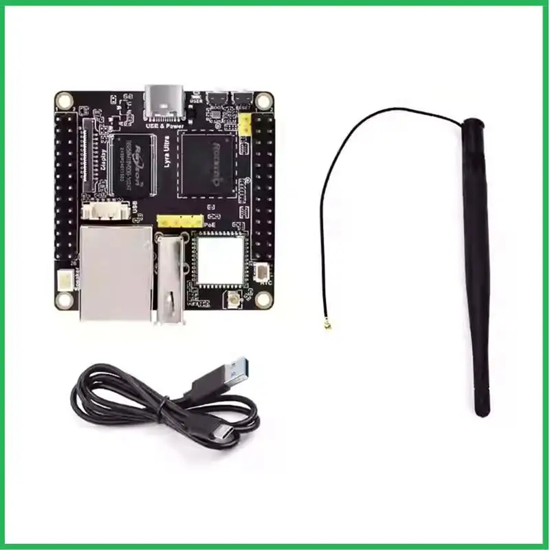 Для Luckfox Lyra Ultra W RK3506B Linux макетная плата встроенная EMMC-8GB 2,4 ГГц Wi-Fi6/Bluetooth 5,2/BLE
Для Luckfox Lyra Ultra W RK3506B Linux макетная плата встроенная EMMC-8GB 2,4 ГГц Wi-Fi6/Bluetooth 5,2/BLE