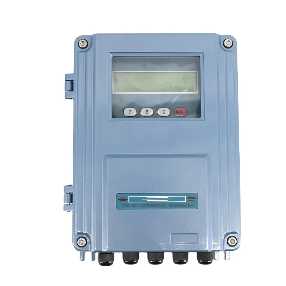2026-TDS-100F-M2 New Ultrasonic Digital Flowmeter Wall-mount Flow Meter DN50-700mm