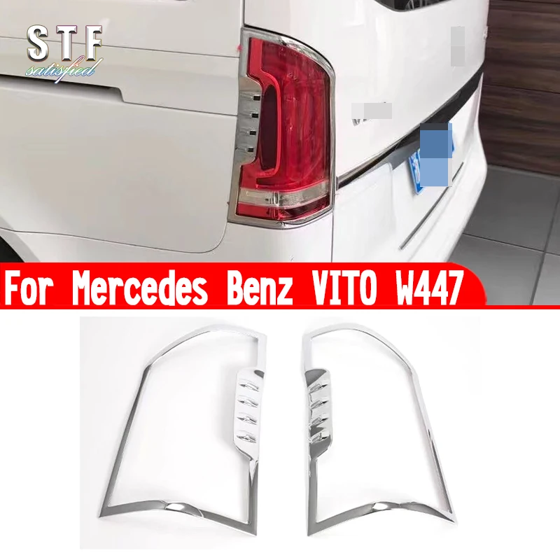 For Mercedes Benz VITO W447 2016-2021 Car Accessories Tail light lamp cover trim Molding Decoration Stickers
For Mercedes Benz VITO W447 2016-2021 Car Accessories Tail light lamp cover trim Molding Decoration Stickers