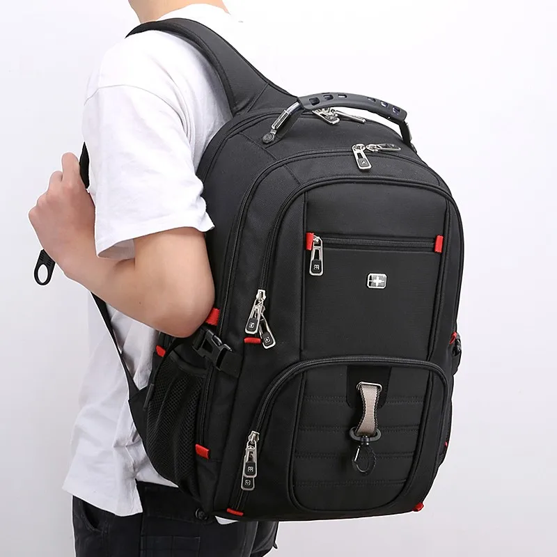 Men's Backpack 15.6/17 Inch Laptop Backpacks School Travel Bags Swiss-style Large Capacity Business Bagpack Mochila
Men's Backpack 15.6/17 Inch Laptop Backpacks School Travel Bags Swiss-style Large Capacity Business Bagpack Mochila