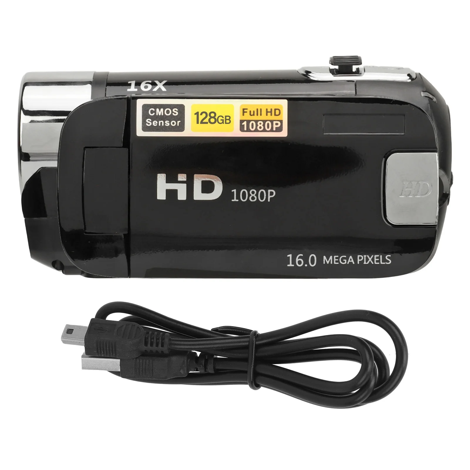 D90 1080P 16MP Digital Camera 2.4 Inch Rotatable Screen Camcorder 16X Zoom HD Video Recorder with Fill Light
D90 1080P 16MP Digital Camera 2.4 Inch Rotatable Screen Camcorder 16X Zoom HD Video Recorder with Fill Light