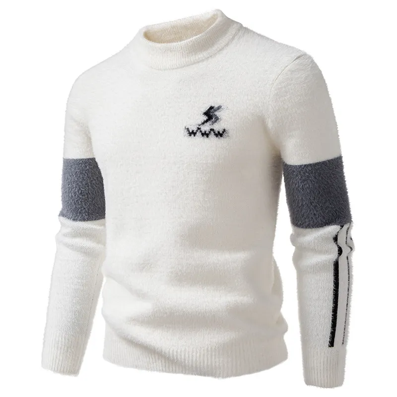 Мужской повседневный универсальный вязаный свитер Faionable Urban Sle Long Sve f с высоким воротником из полиэстера и нейлона, деформируемый
Мужской повседневный универсальный вязаный свитер Faionable Urban Sle Long Sve f с высоким воротником из полиэстера и нейлона, деформируемый