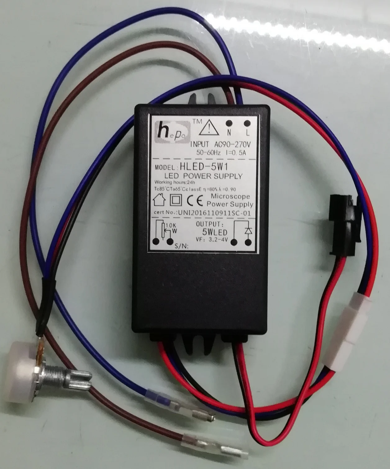 Microscope Power LED Dimming HLED-5W HLED-5W1 HLED-5WS 5W LED Lamp Beads