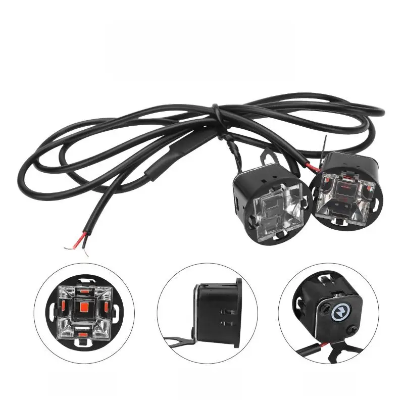 2Pcs 12V Duol Color LED Spotlight Motorcycle LED Mirror Light Warning Flashing Light Running Light For UTV ATV Red Blue 12V
2Pcs 12V Duol Color LED Spotlight Motorcycle LED Mirror Light Warning Flashing Light Running Light For UTV ATV Red Blue 12V