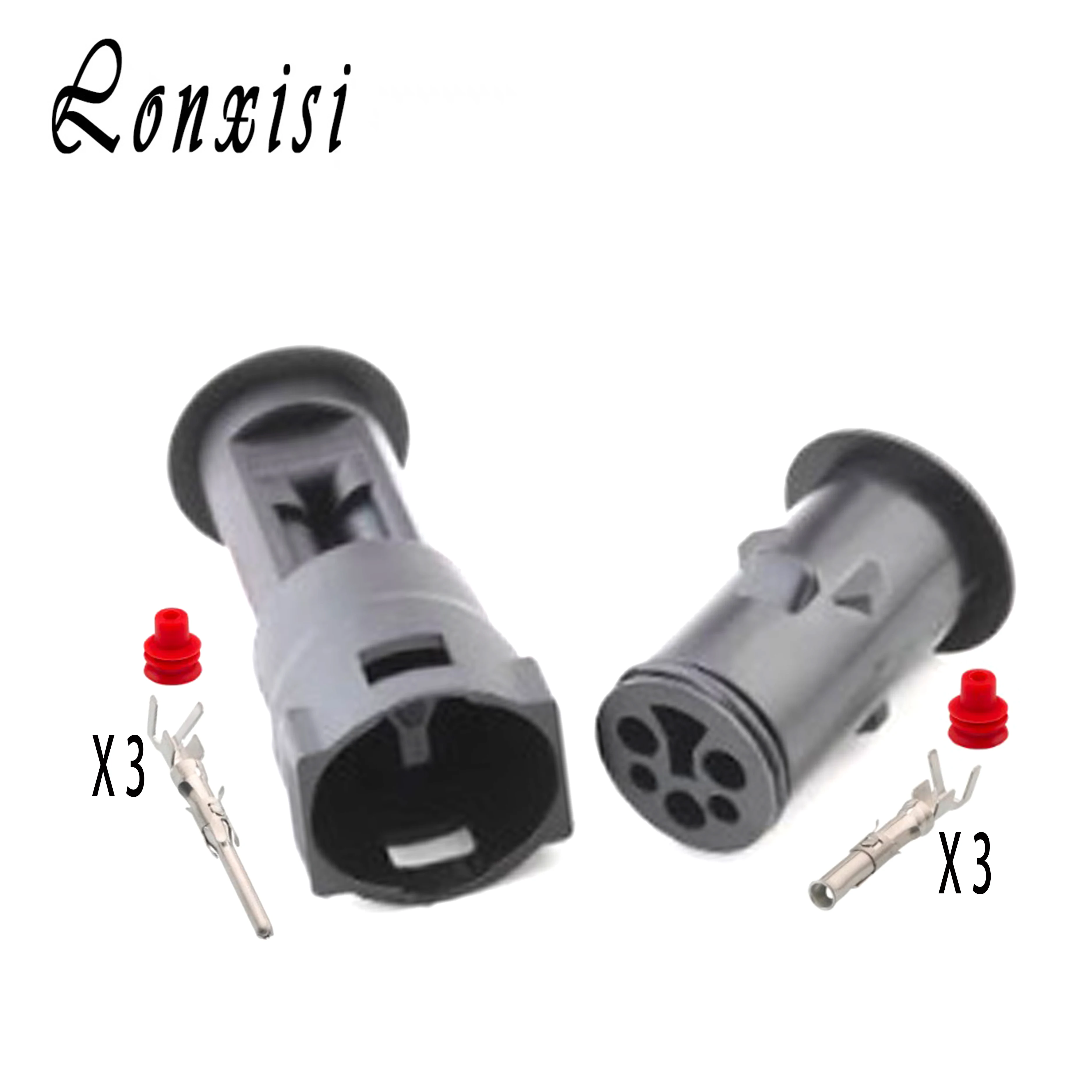 1/5/10/20 Sets 3 Pin 1.5mm 1-926554-1 TE Tyco Black Male Female Auto Waterproof Connector Plug Round Sheath DJ3031-1.5-11/21
1/5/10/20 Sets 3 Pin 1.5mm 1-926554-1 TE Tyco Black Male Female Auto Waterproof Connector Plug Round Sheath DJ3031-1.5-11/21