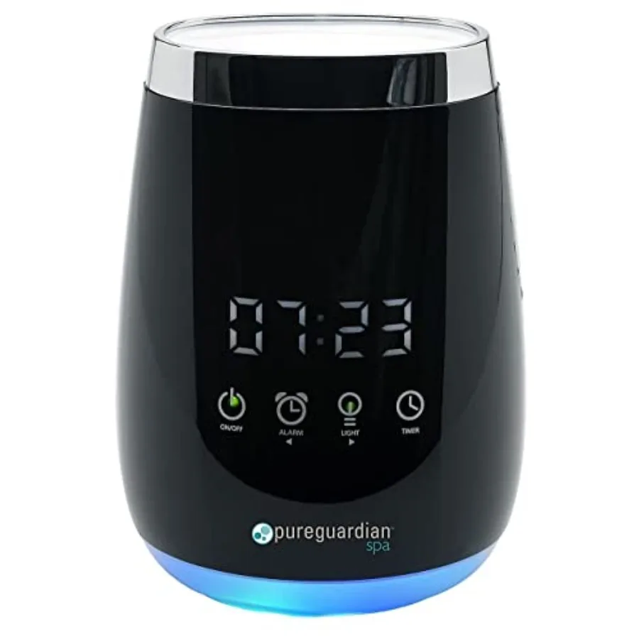 Diffuser for Essential Oils Ultrasonic Cool Mist Aromatherapy Creates Relaxing Environment Optional Night Light Alarm Clock Tim
Diffuser for Essential Oils Ultrasonic Cool Mist Aromatherapy Creates Relaxing Environment Optional Night Light Alarm Clock Tim