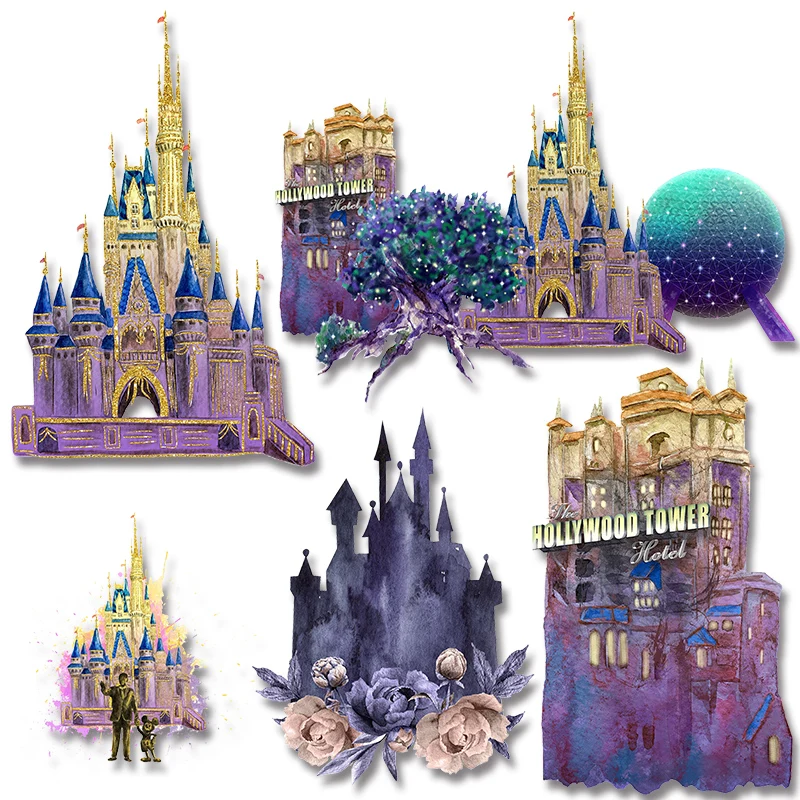 Castle Mickey applique for cloth Heat Vinyl Ironing Stickers Decor easy to use DIY decoration
Castle Mickey applique for cloth Heat Vinyl Ironing Stickers Decor easy to use DIY decoration