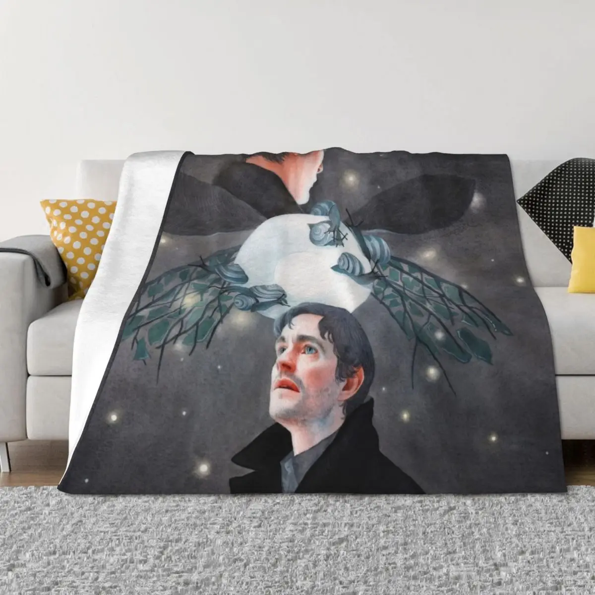 Secondo / Hannibal S3E03 / Hannigram Watercolor Throw Blanket Polar Thermals For Travel For Decorative Sofa for babies Blankets
Secondo / Hannibal S3E03 / Hannigram Watercolor Throw Blanket Polar Thermals For Travel For Decorative Sofa for babies Blankets