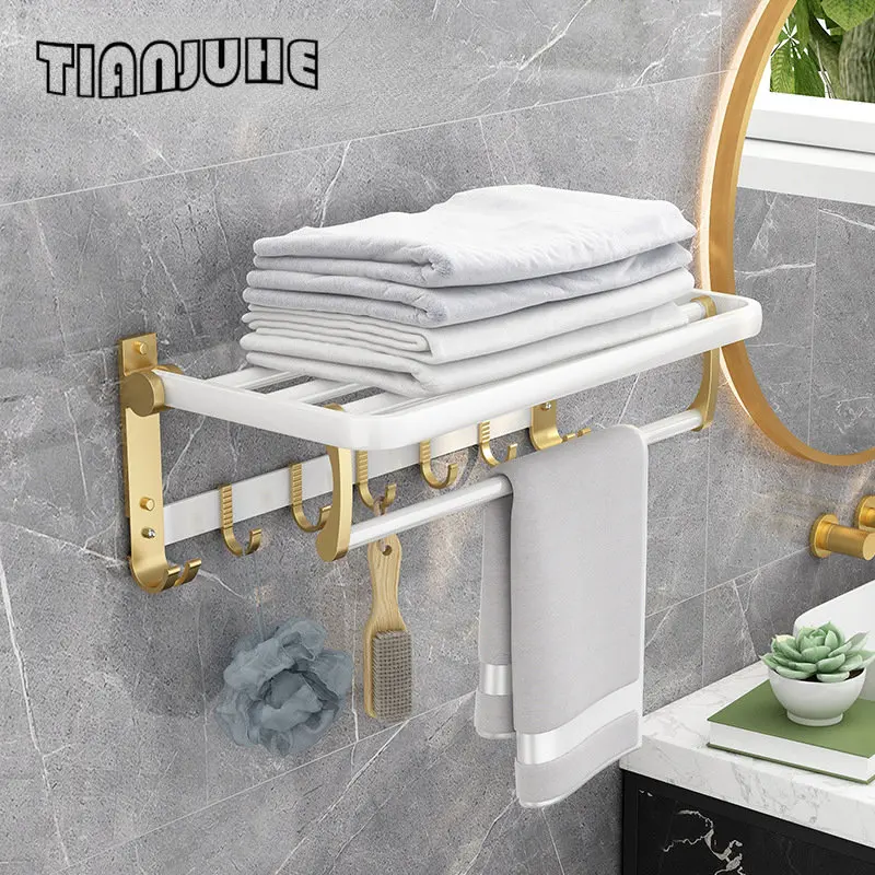 Bathroom Hardware Set white Gold Towel Bar Set Hand Towel Ring Wall Mounted Paper Holder Robe Towel Hook
Bathroom Hardware Set white Gold Towel Bar Set Hand Towel Ring Wall Mounted Paper Holder Robe Towel Hook