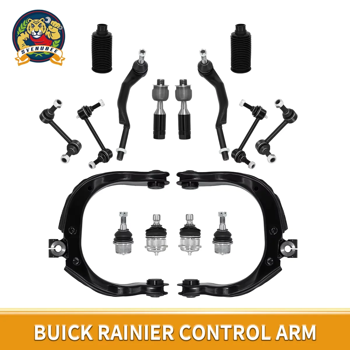 Svenubee 16Pcs Front Upper Control Arm Tie Rod Boot Kits for Buick Rainier Chevrolet Trailblazer 2004 2005 2006 2007 2008 2009
Svenubee 16Pcs Front Upper Control Arm Tie Rod Boot Kits for Buick Rainier Chevrolet Trailblazer 2004 2005 2006 2007 2008 2009