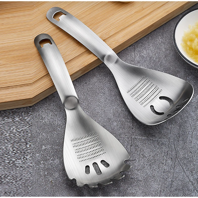 1Pc Multifunctional 304 Stainless Steel Grinding Spoon Garlic Ginger Baby Food Masher Egg Separator Kitchen Cooking Tool
1Pc Multifunctional 304 Stainless Steel Grinding Spoon Garlic Ginger Baby Food Masher Egg Separator Kitchen Cooking Tool