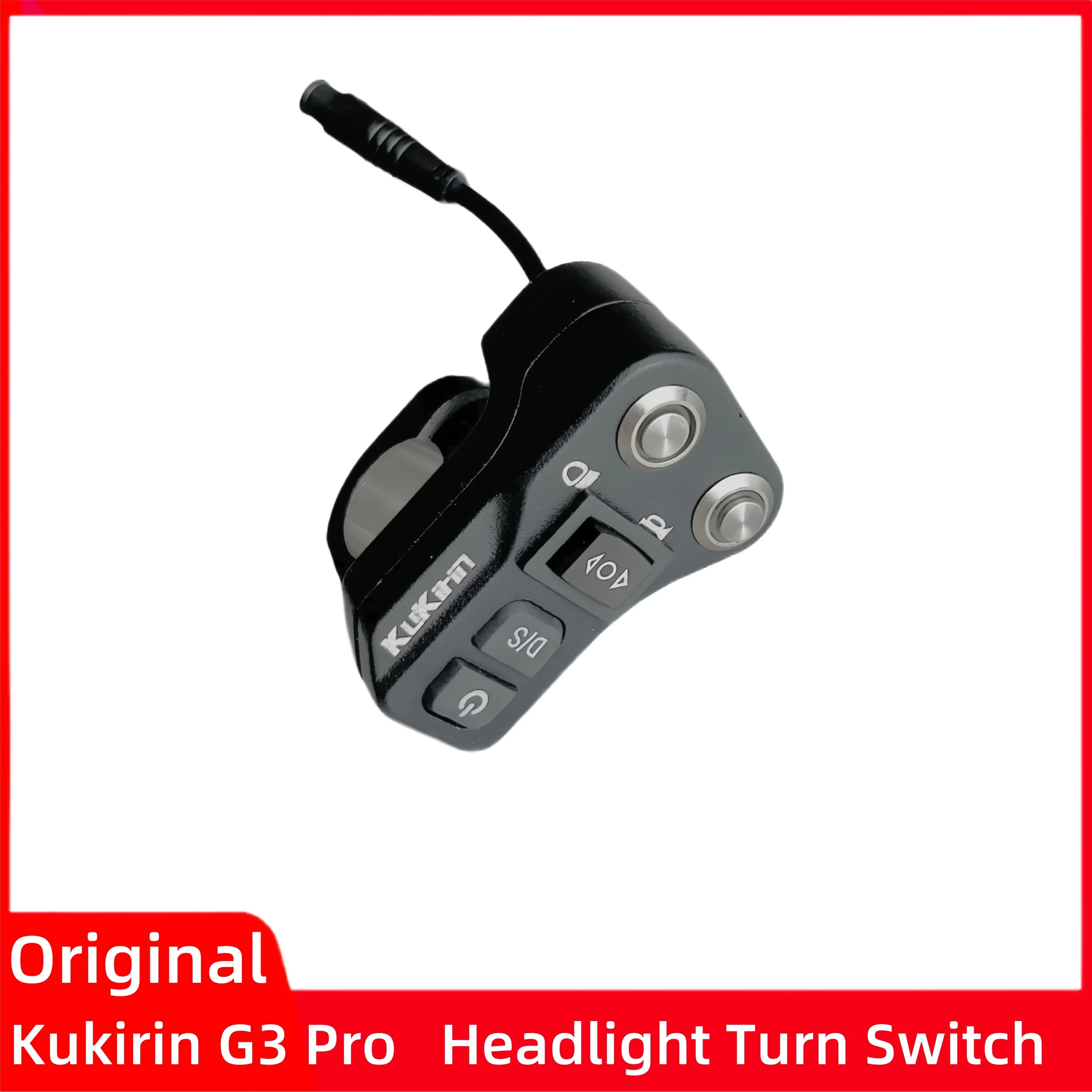 Original Headlight Turn signal switch For Kukirin G3 Pro Electric Scooter Kugookirin G3pro Skateboard Horn button Accessory
Original Headlight Turn signal switch For Kukirin G3 Pro Electric Scooter Kugookirin G3pro Skateboard Horn button Accessory