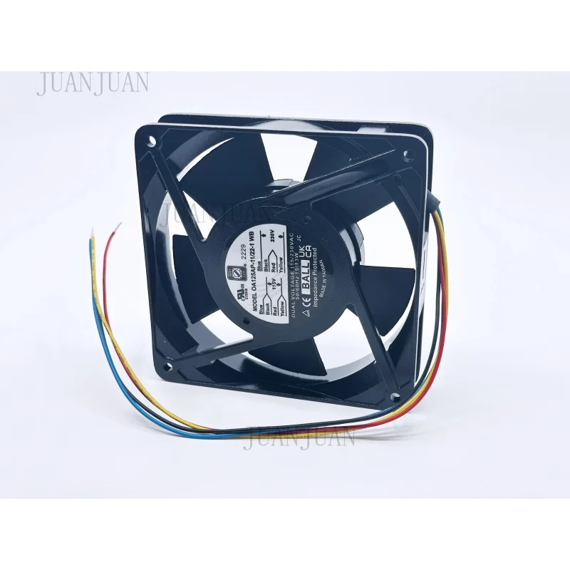 A+ FOR OA125AP-11/22-1 WB ORION 120x120x25mm Dual Voltage 115VAC/230VAC Fan Aluminum
A+ FOR OA125AP-11/22-1 WB ORION 120x120x25mm Dual Voltage 115VAC/230VAC Fan Aluminum