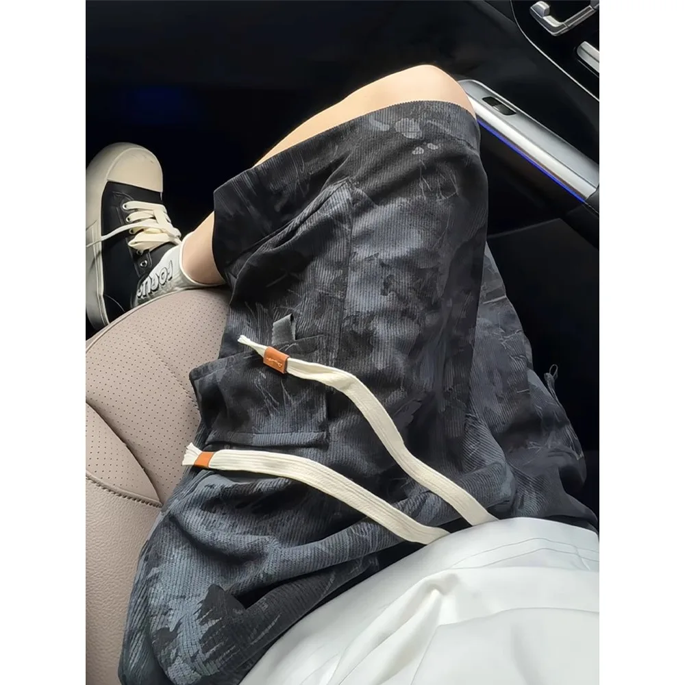 Summer Men's Workwear Shorts Large Size 250 Pounds American Retro Camouflage Dyed Ink Five-Quarter Pants Trendy Brand Trousers
Summer Men's Workwear Shorts Large Size 250 Pounds American Retro Camouflage Dyed Ink Five-Quarter Pants Trendy Brand Trousers