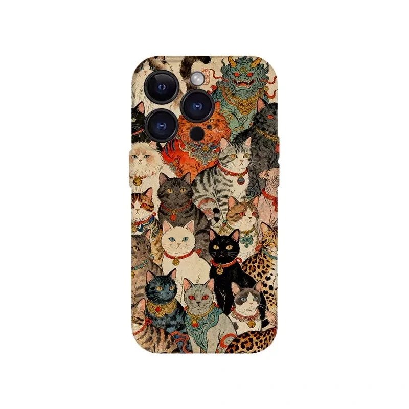 Full of Cats in The Mountains and Seas Phone Case for IPHONE 17Air 16E 15PROMAX 14Plus 13 12MINI 11 16Plus X Acrylic Phone Cover
Full of Cats in The Mountains and Seas Phone Case for IPHONE 17Air 16E 15PROMAX 14Plus 13 12MINI 11 16Plus X Acrylic Phone Cover