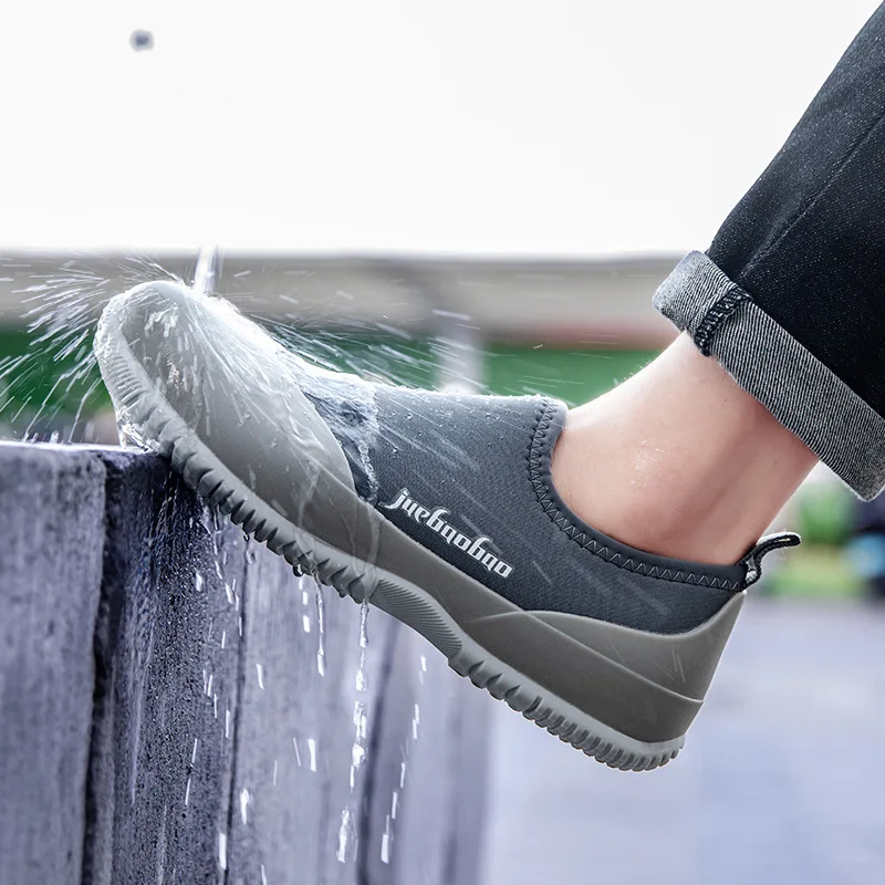 Fashionable Men's Shallow Mouth Anti-slip Rain Boots Short Tube Waterproof Rain Boots Fishing Spring Summer Autumn Rubber Shoes
Fashionable Men's Shallow Mouth Anti-slip Rain Boots Short Tube Waterproof Rain Boots Fishing Spring Summer Autumn Rubber Shoes