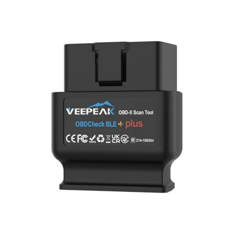 OBDCheck BLE+ Bluetooth OBD II Scanner for iOS and Android Car Check Engine Code Reader Wireless OBD Diagnostic Scan Tool