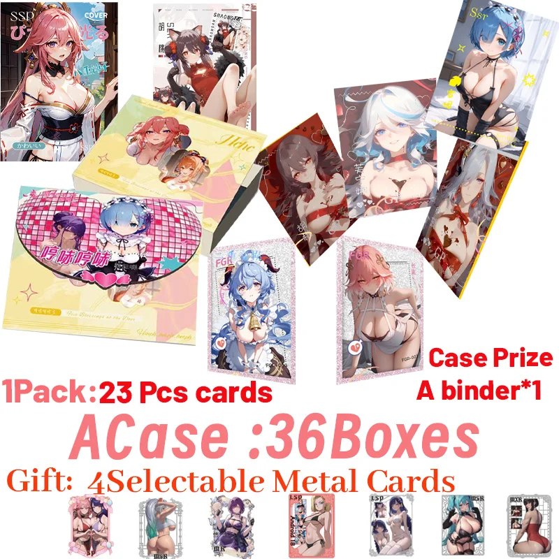 Последние карты «История богини» HMPH HUM Wave 3 Waifu Box Hobby Коллекционная игровая карта SSP SSR Редкая карта Doujin Booster Box Игрушка Подарки
Последние карты «История богини» HMPH HUM Wave 3 Waifu Box Hobby Коллекционная игровая карта SSP SSR Редкая карта Doujin Booster Box Игрушка Подарки